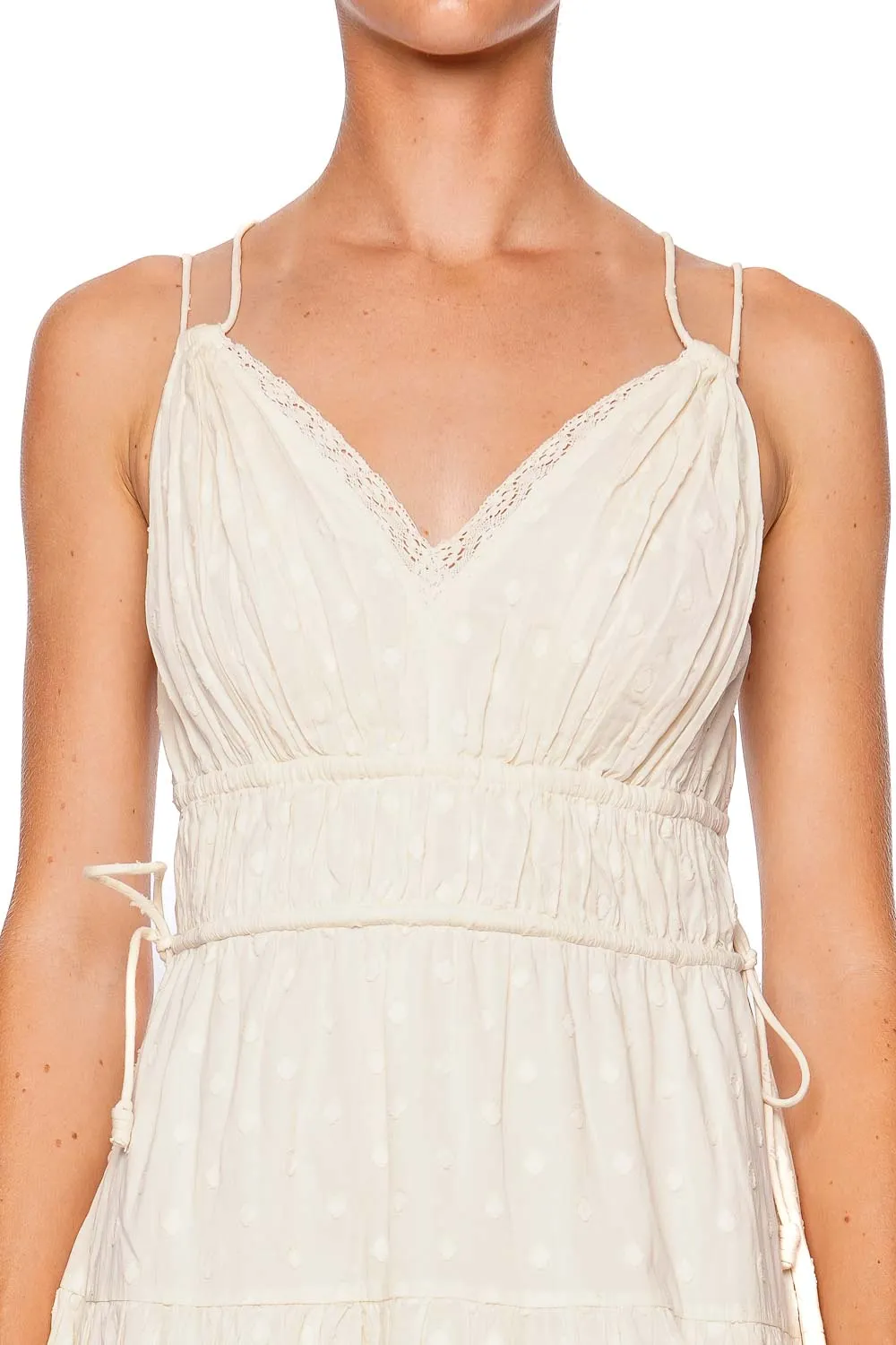 Freya Pristine Cotton Midi Dress