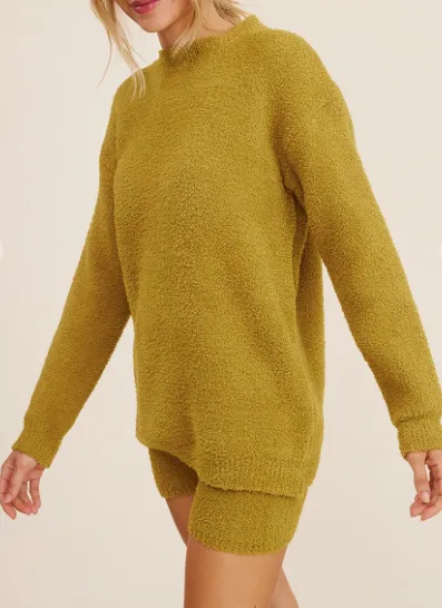 Georgia Sweater Shorts Set