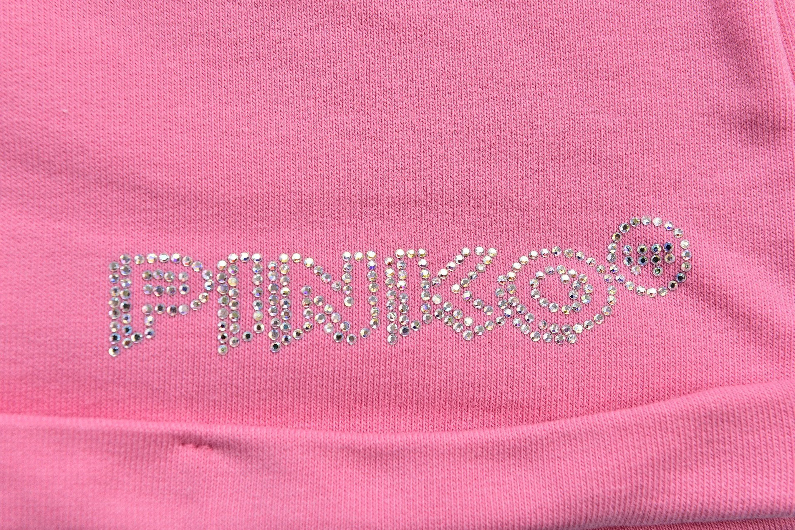 Girls Pink Chrystal Logo Shorts