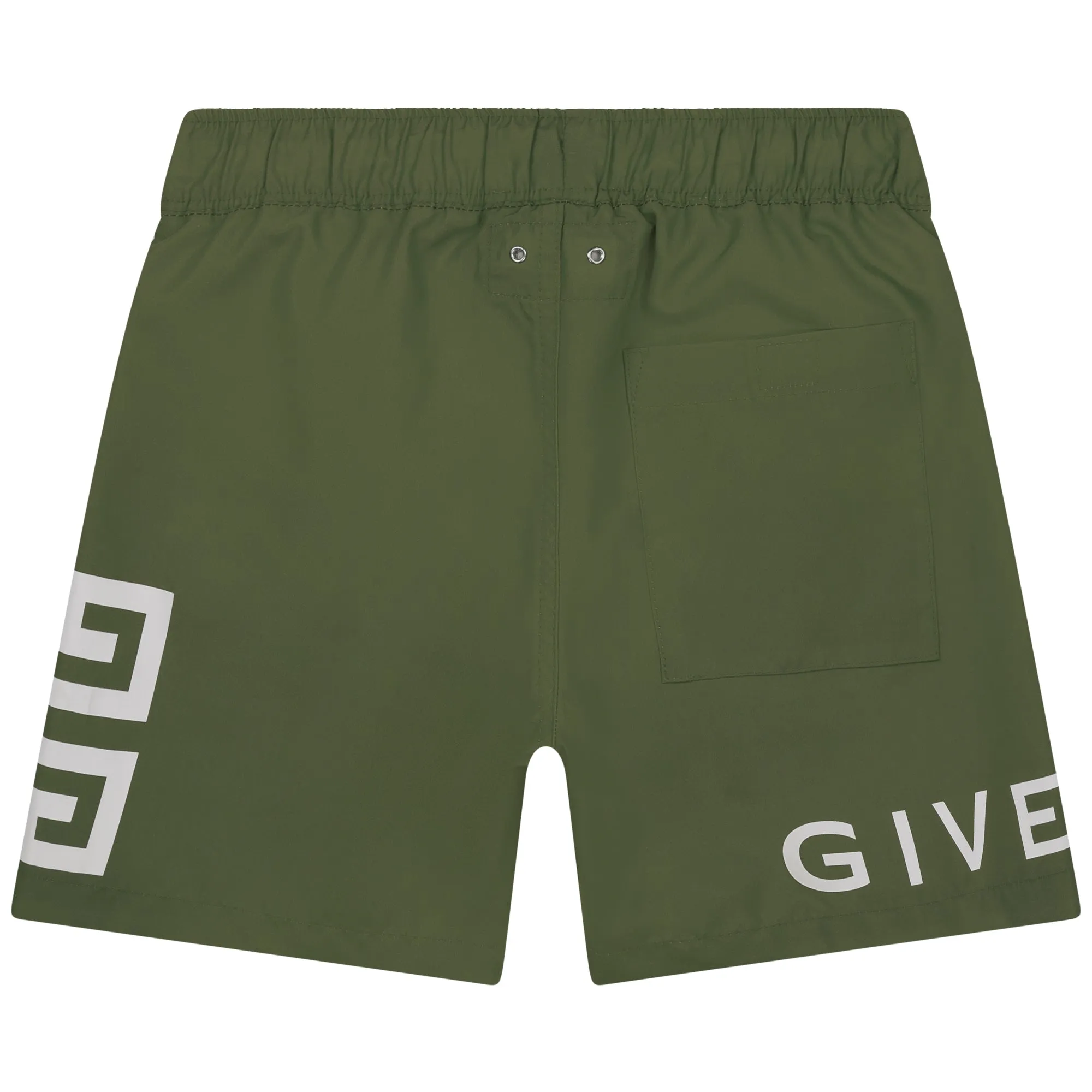 Givenchy Green Swim Shorts