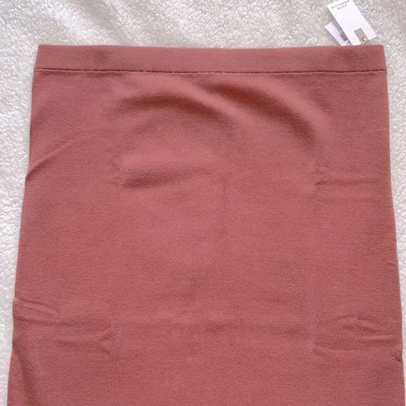 Good American midi skirt dusty rose size 7/8 NWT