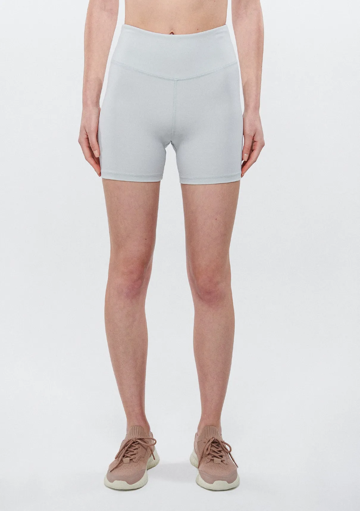 Grey Active Biker Shorts