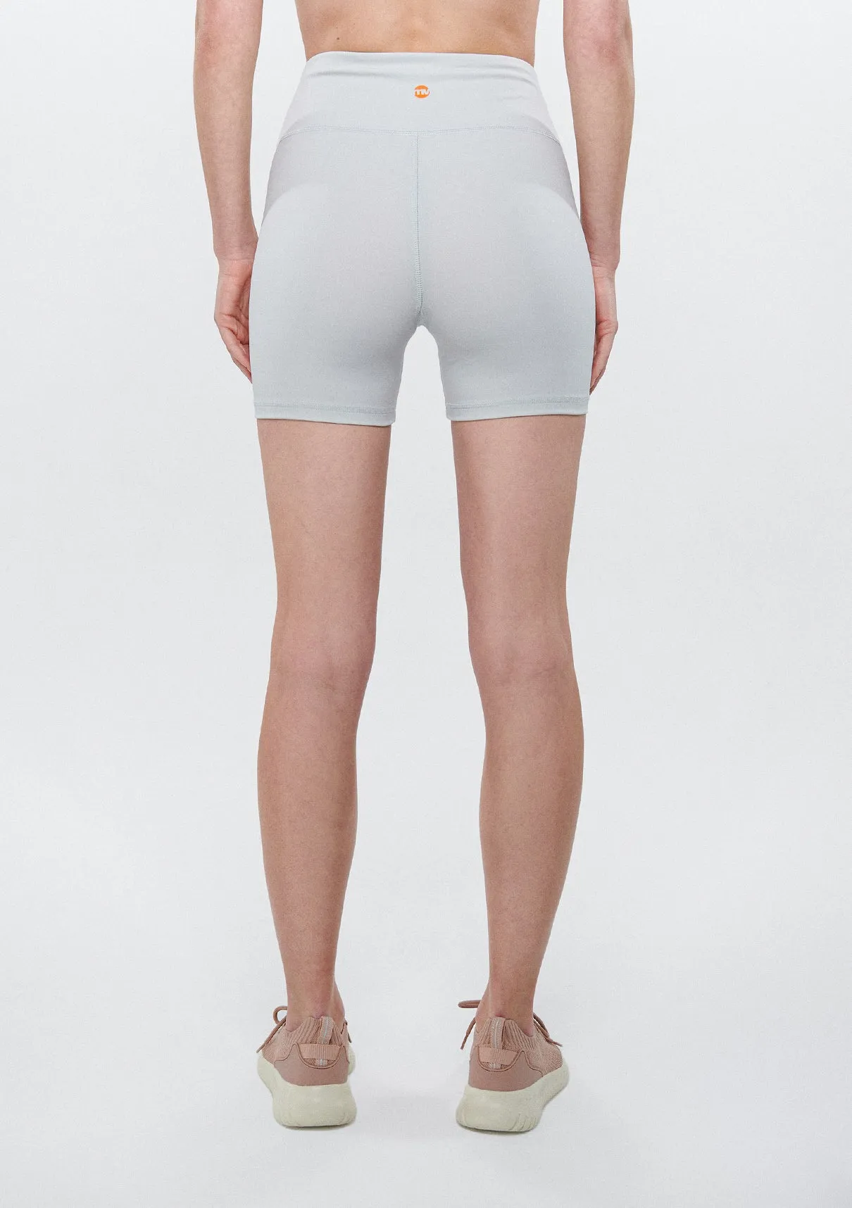 Grey Active Biker Shorts