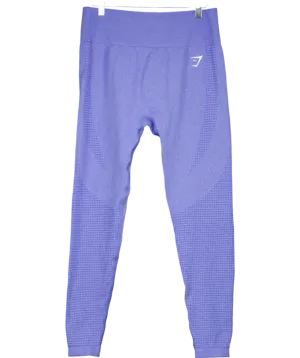 gymshark Blue Wide Leg Zeena Trousers UK XL