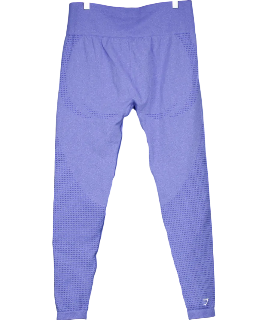 gymshark Blue Wide Leg Zeena Trousers UK XL