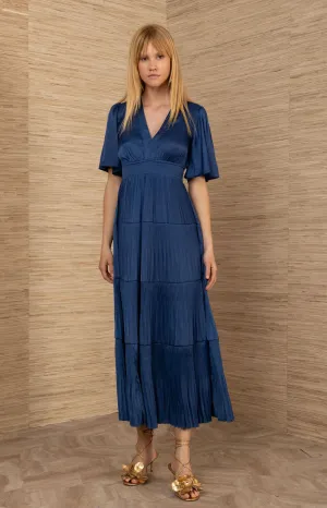 Hale Bob Charmeuse Maxi Dress