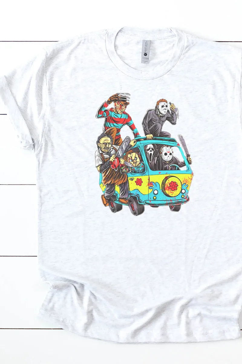 Halloween Gang Tri-Blend Crew Tee