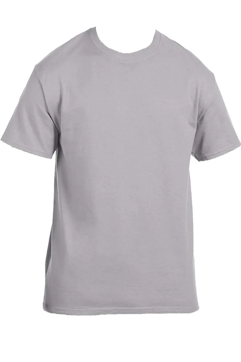 Happy Face Softball Vibes Unisex Dri-Power 50/50 Tee