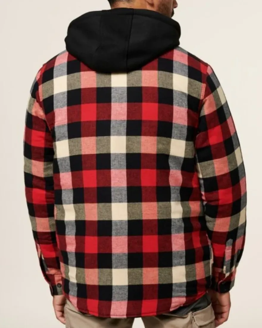 Hard Yakka Quilted Flannelette Shacket
