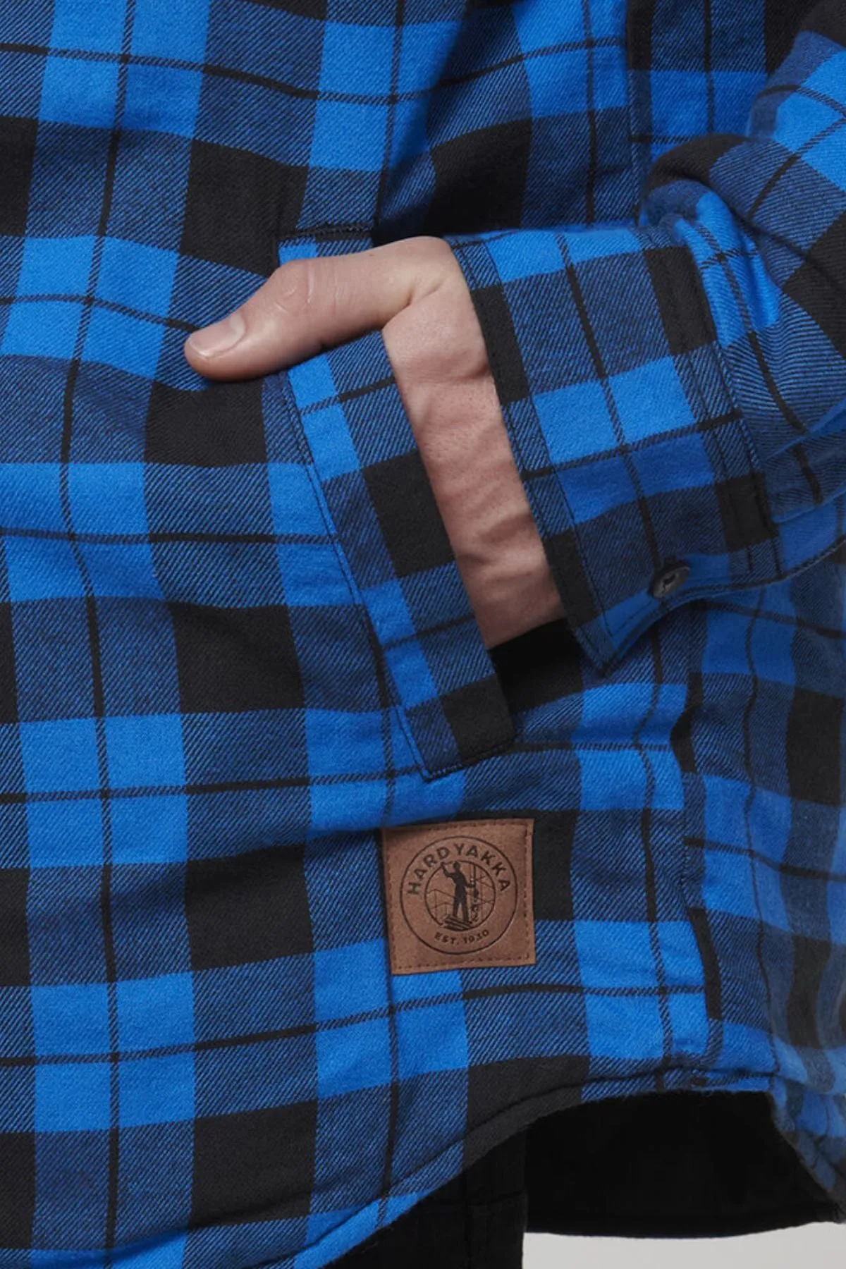 Hard Yakka Quilted Flannelette Shacket