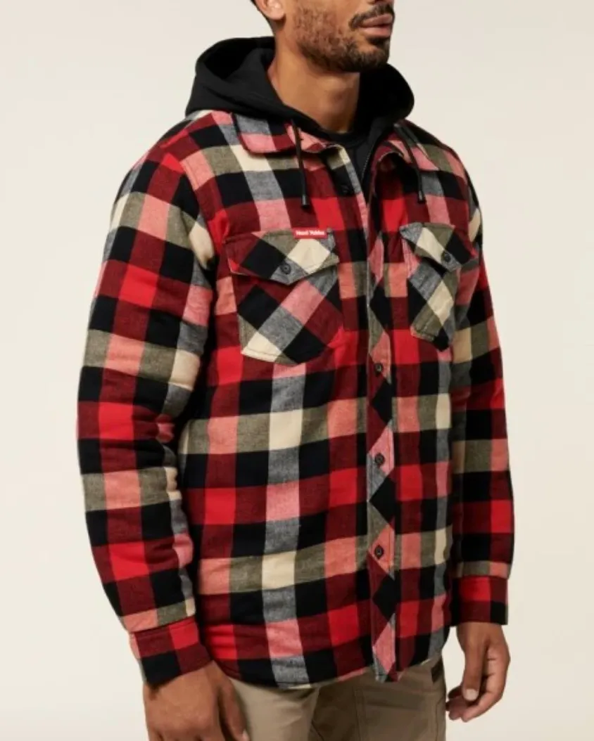 Hard Yakka Quilted Flannelette Shacket