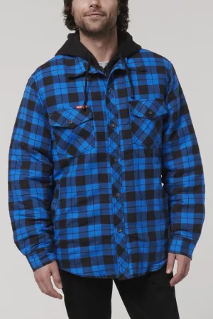 Hard Yakka Quilted Flannelette Shacket