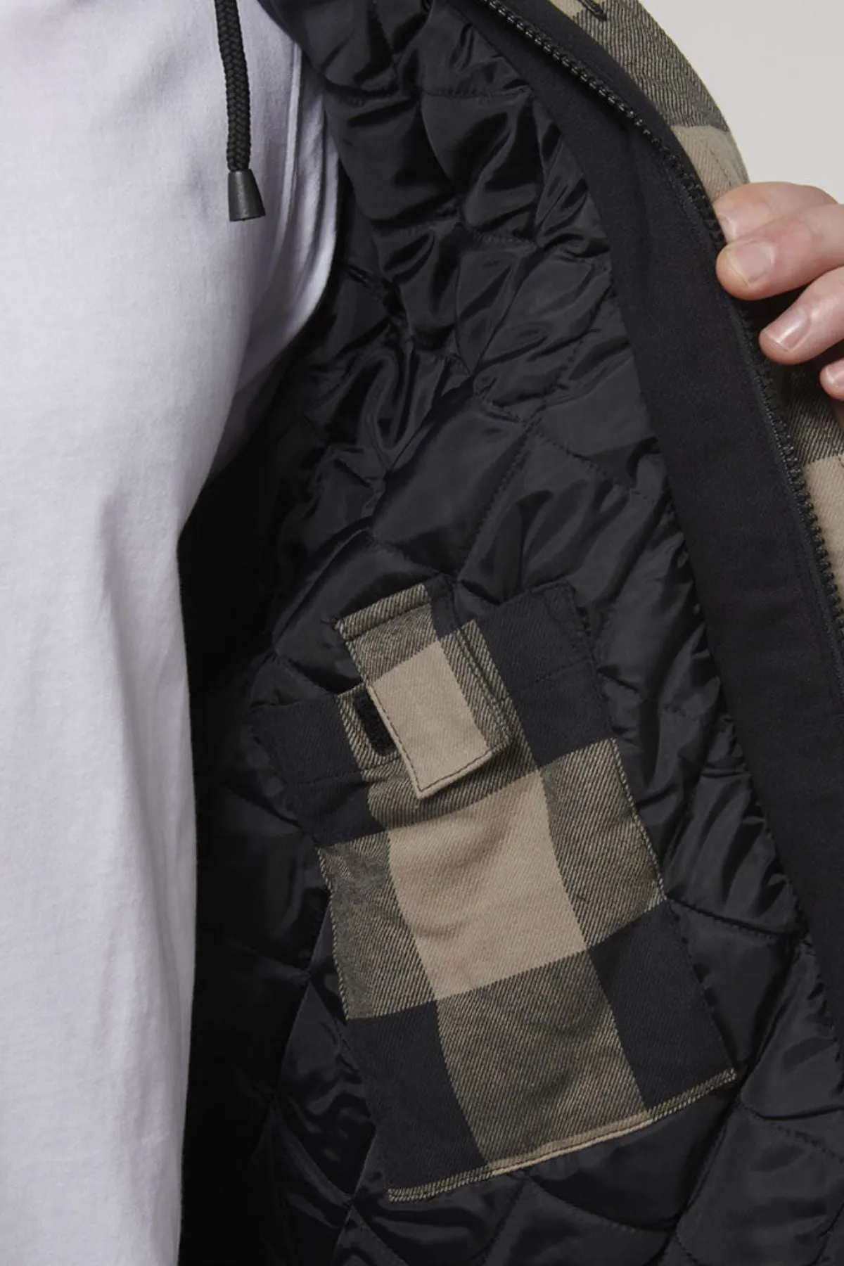Hard Yakka Quilted Flannelette Shacket