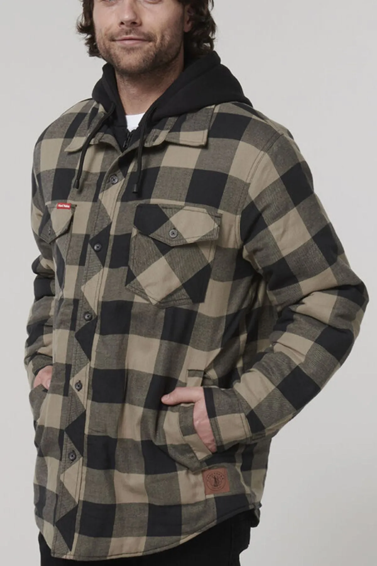Hard Yakka Quilted Flannelette Shacket