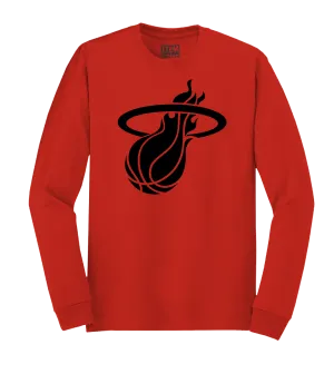 HEAT Culture: Blood Red Long Sleeve Tee