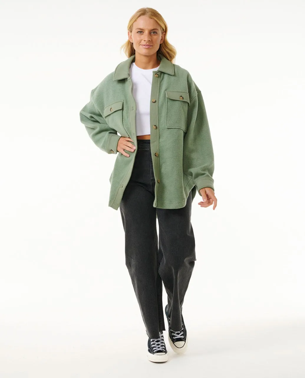 High Tide Fleece Shacket