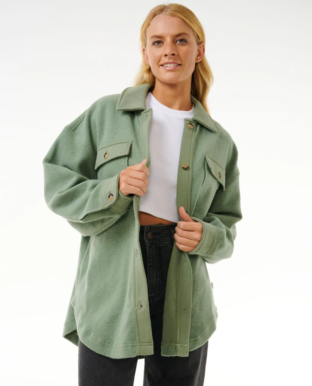 High Tide Fleece Shacket