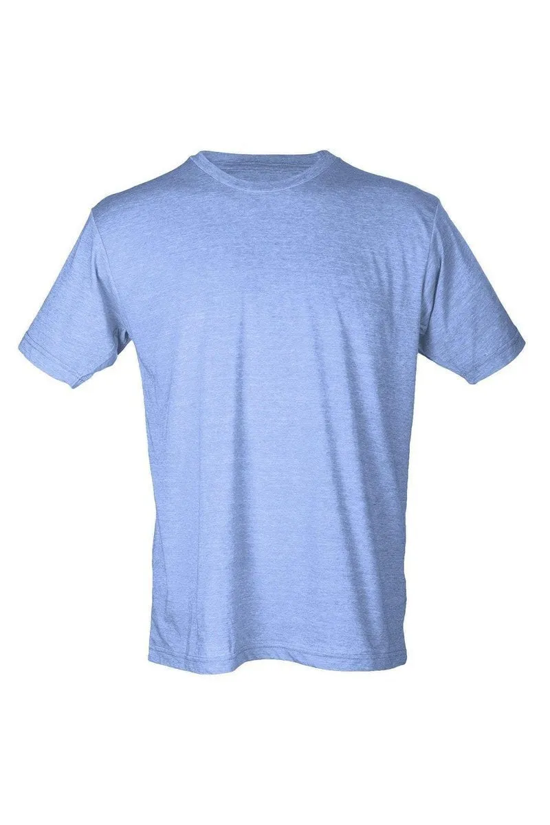 Home Is Where My Herd Is Unisex Poly-Rich Blend Tee