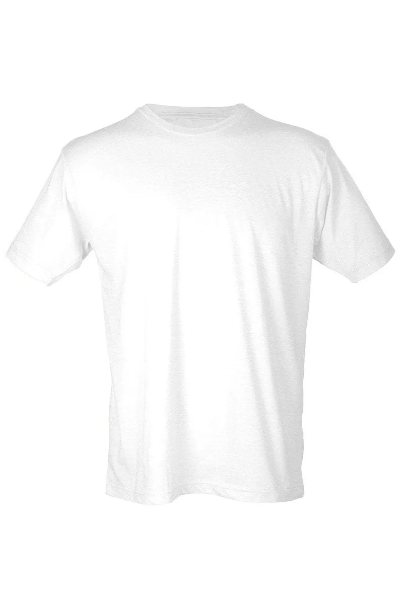 Hope, Faith, Cure Pink Ribbon Unisex Poly-Rich Blend Tee