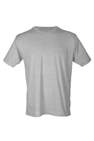 Hope, Faith, Cure Pink Ribbon Unisex Poly-Rich Blend Tee