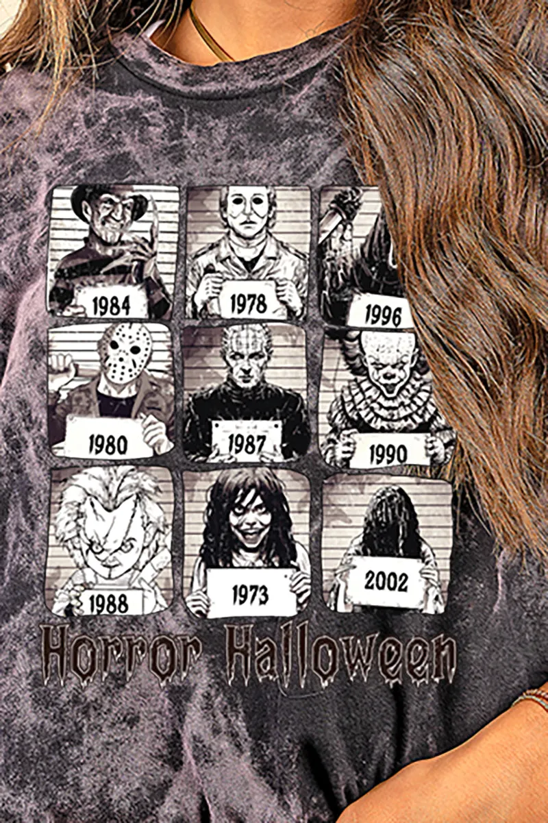 Horror Halloween Vintage T-Shirt