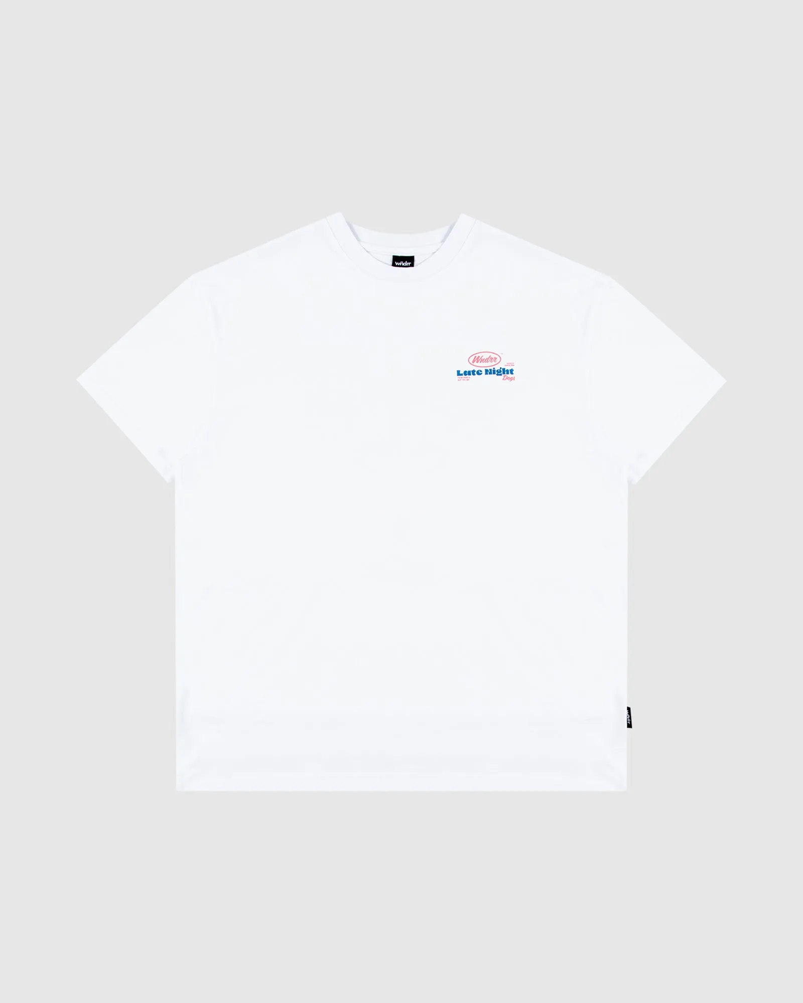 HOT DOG BOX FIT TEE - WHITE