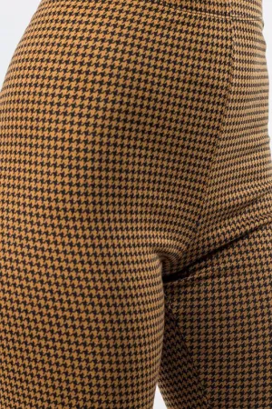 Houndstooth Biker Shorts