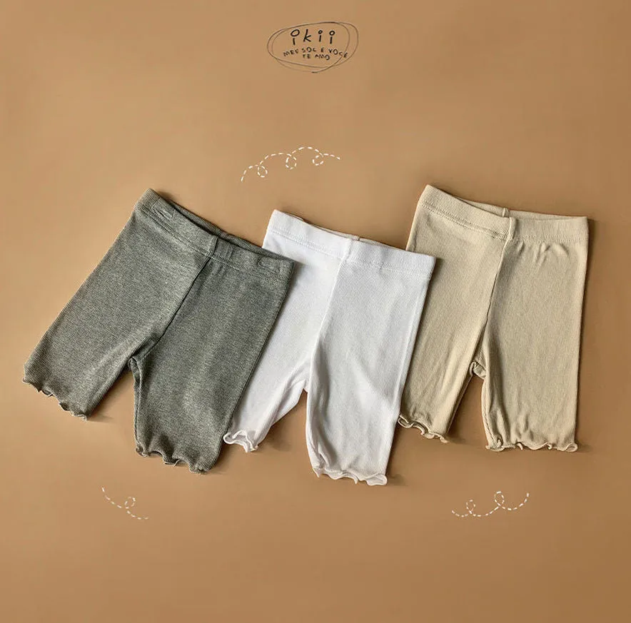 Ikii Ribbed Biker Shorts