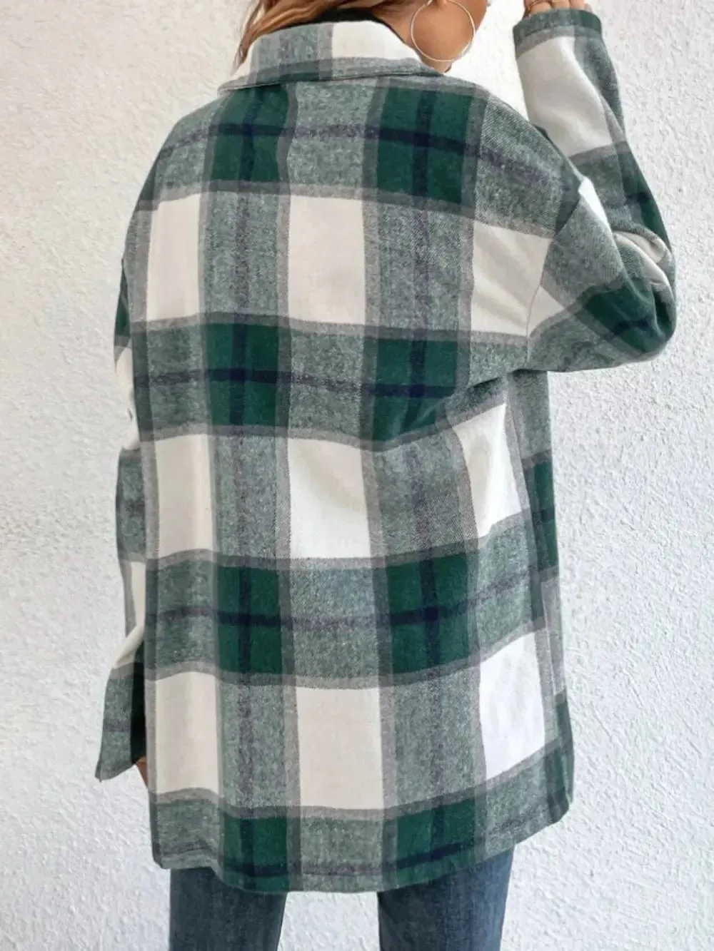 'Jessamy' Flannel Plaid Shacket
