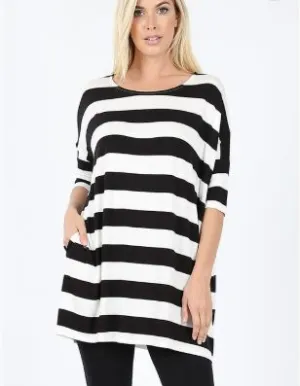 JODY STRIPE TUNIC