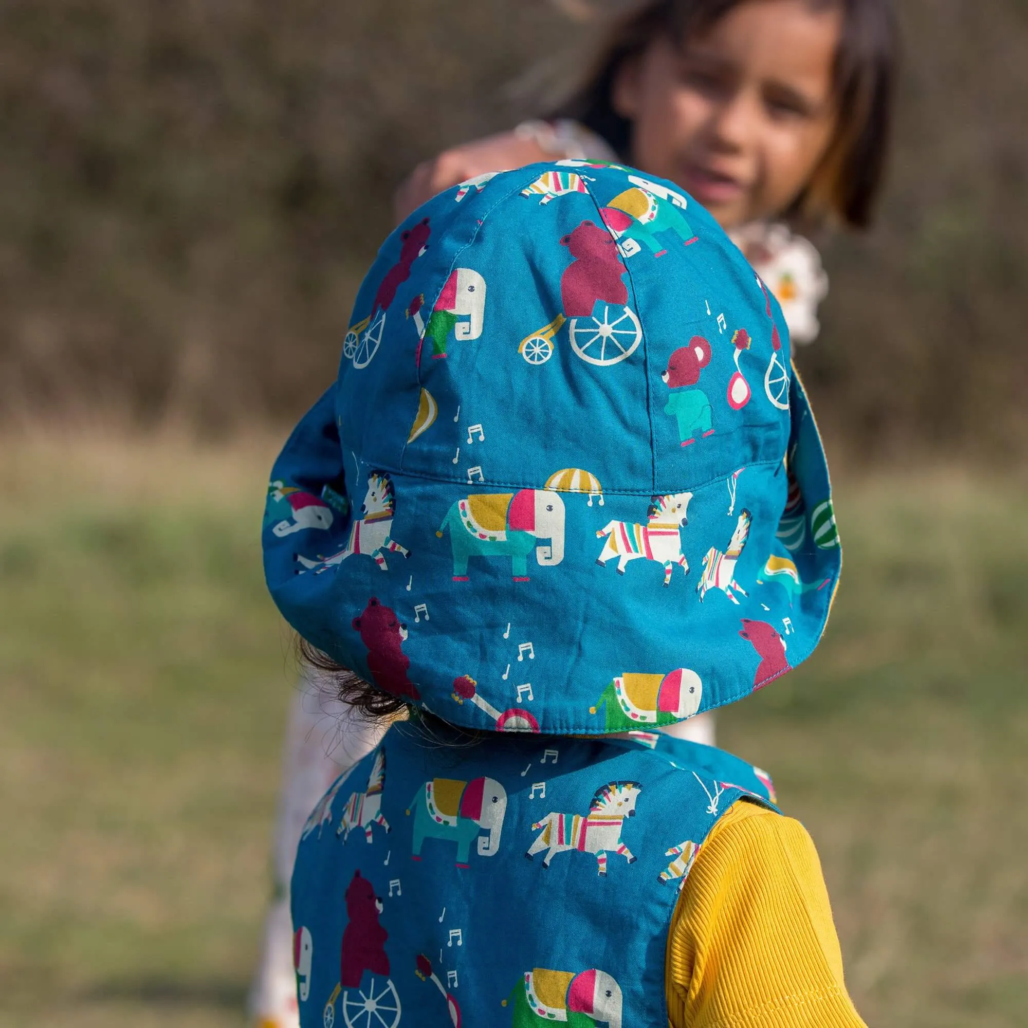 Join Our Jamboree & Gold Reversible Sunhat