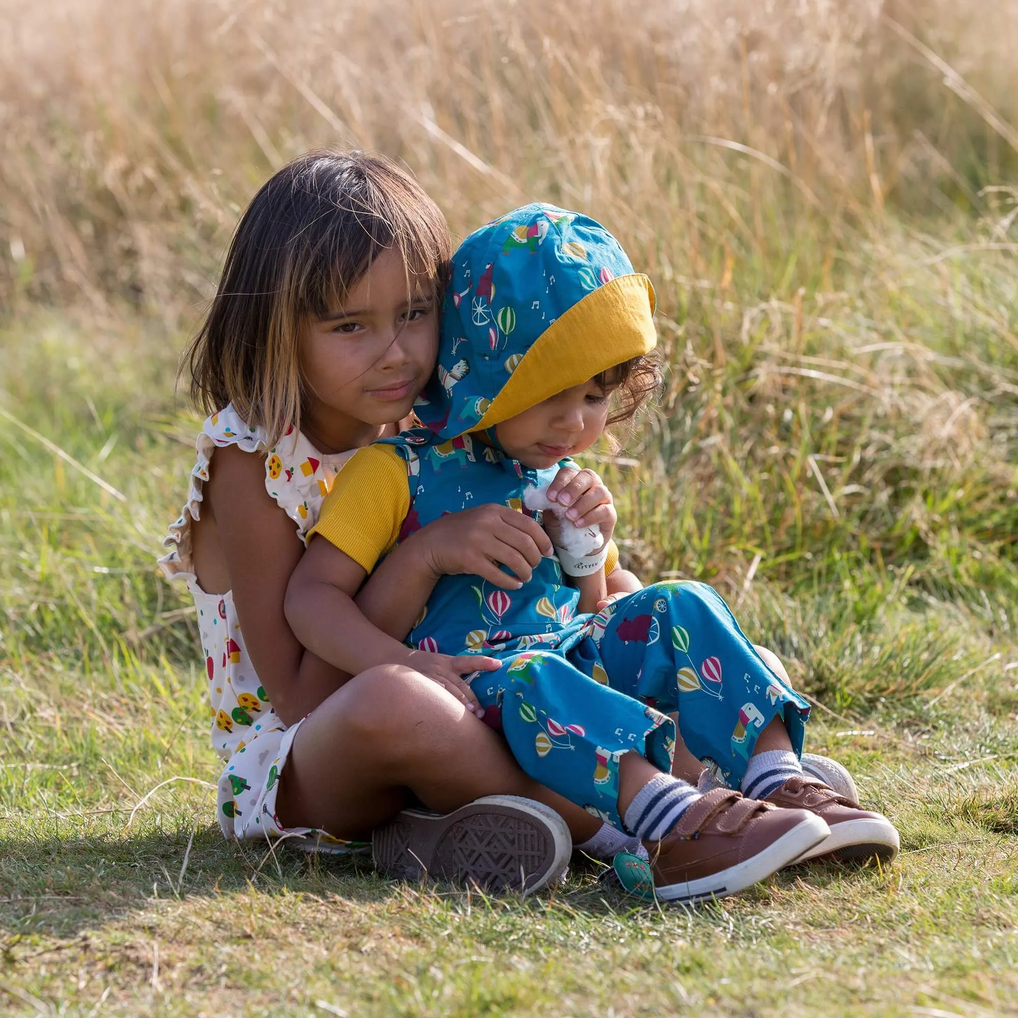 Join Our Jamboree & Gold Reversible Sunhat
