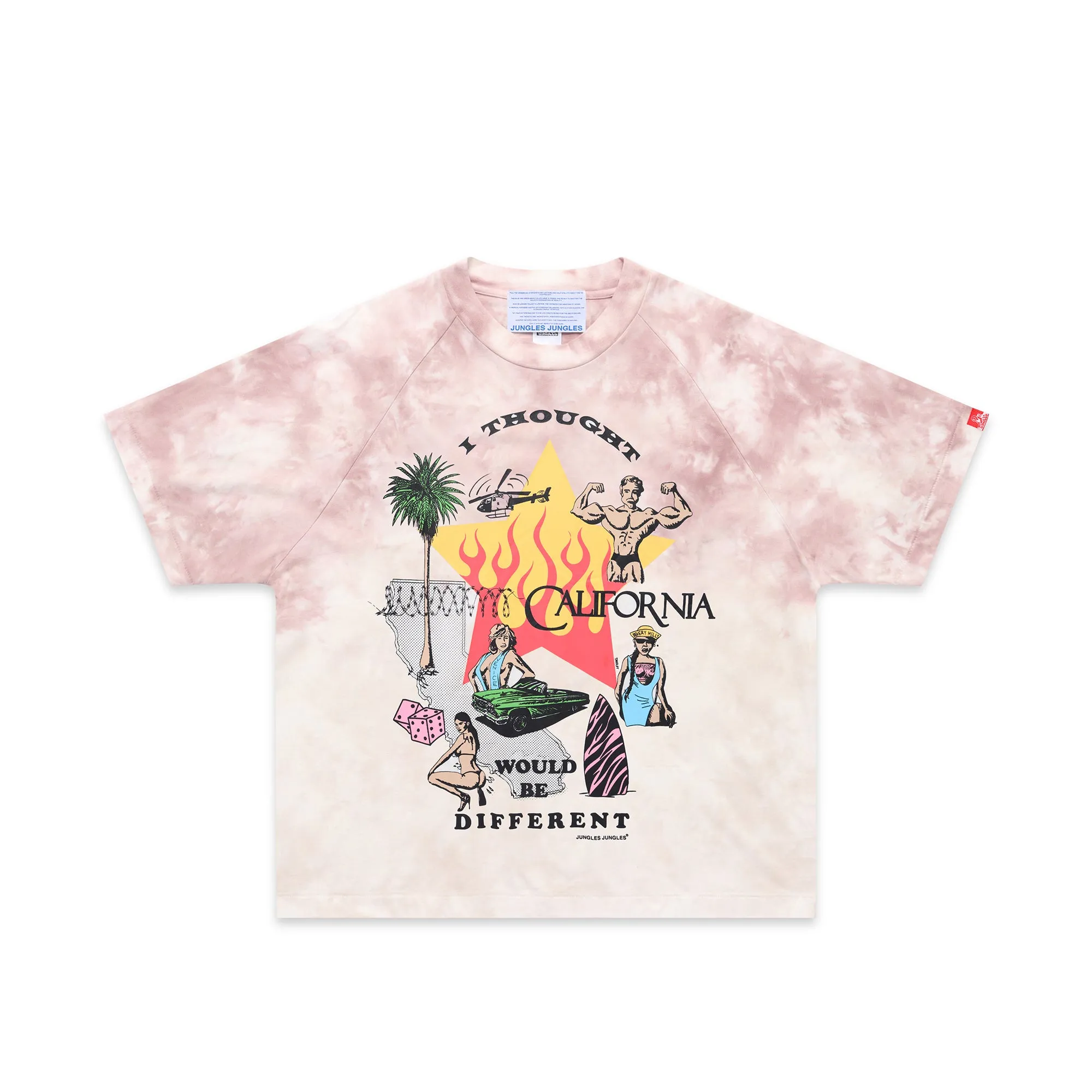Jungles Mens I Thought California Would Be Different SS Tee