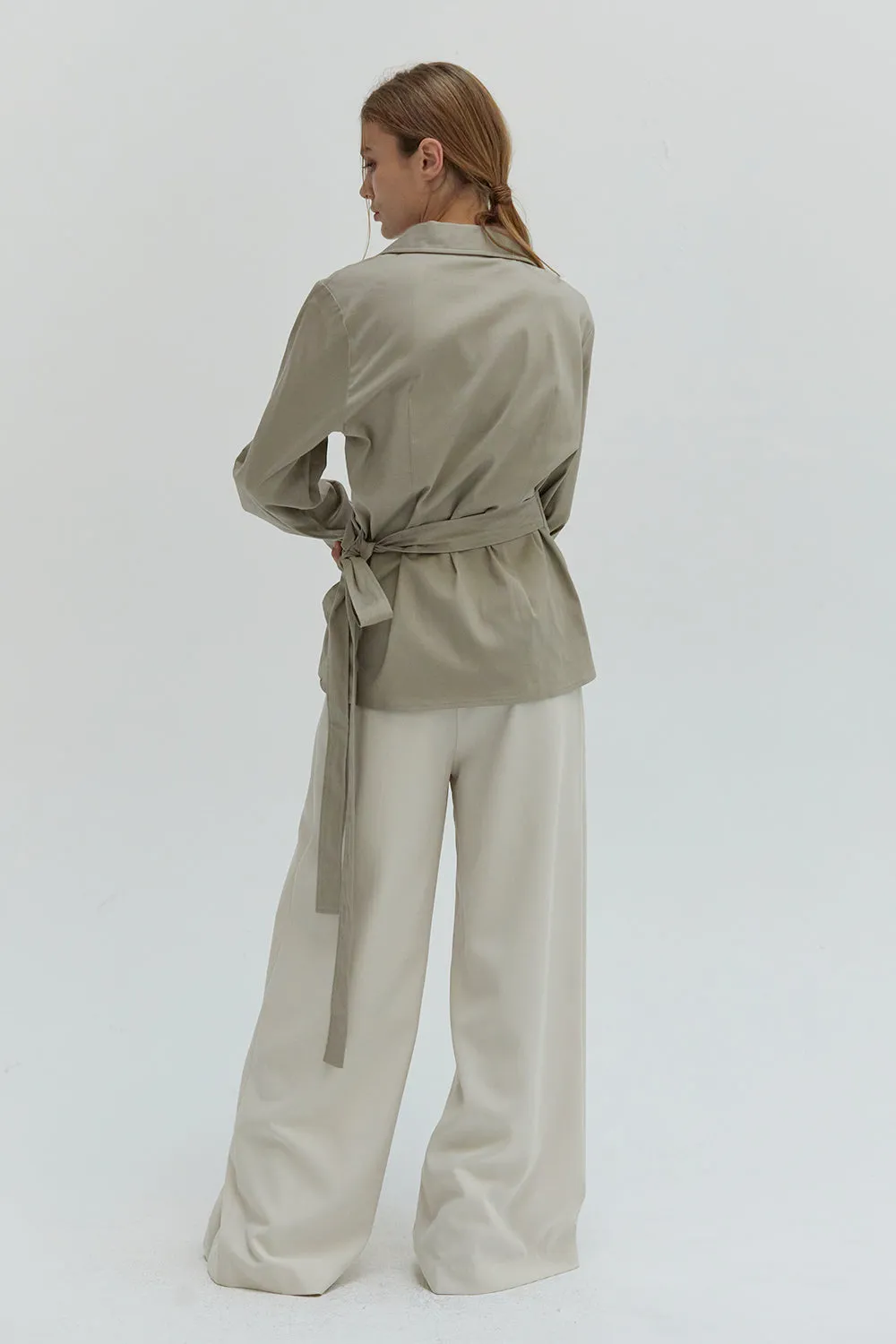 JUNO PLEATED TROUSERS