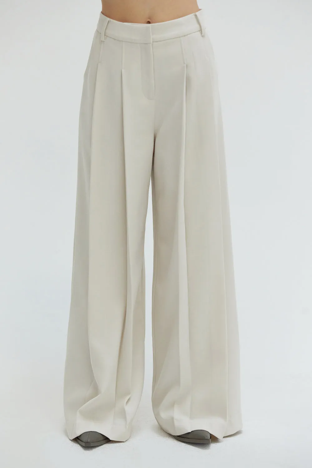 JUNO PLEATED TROUSERS