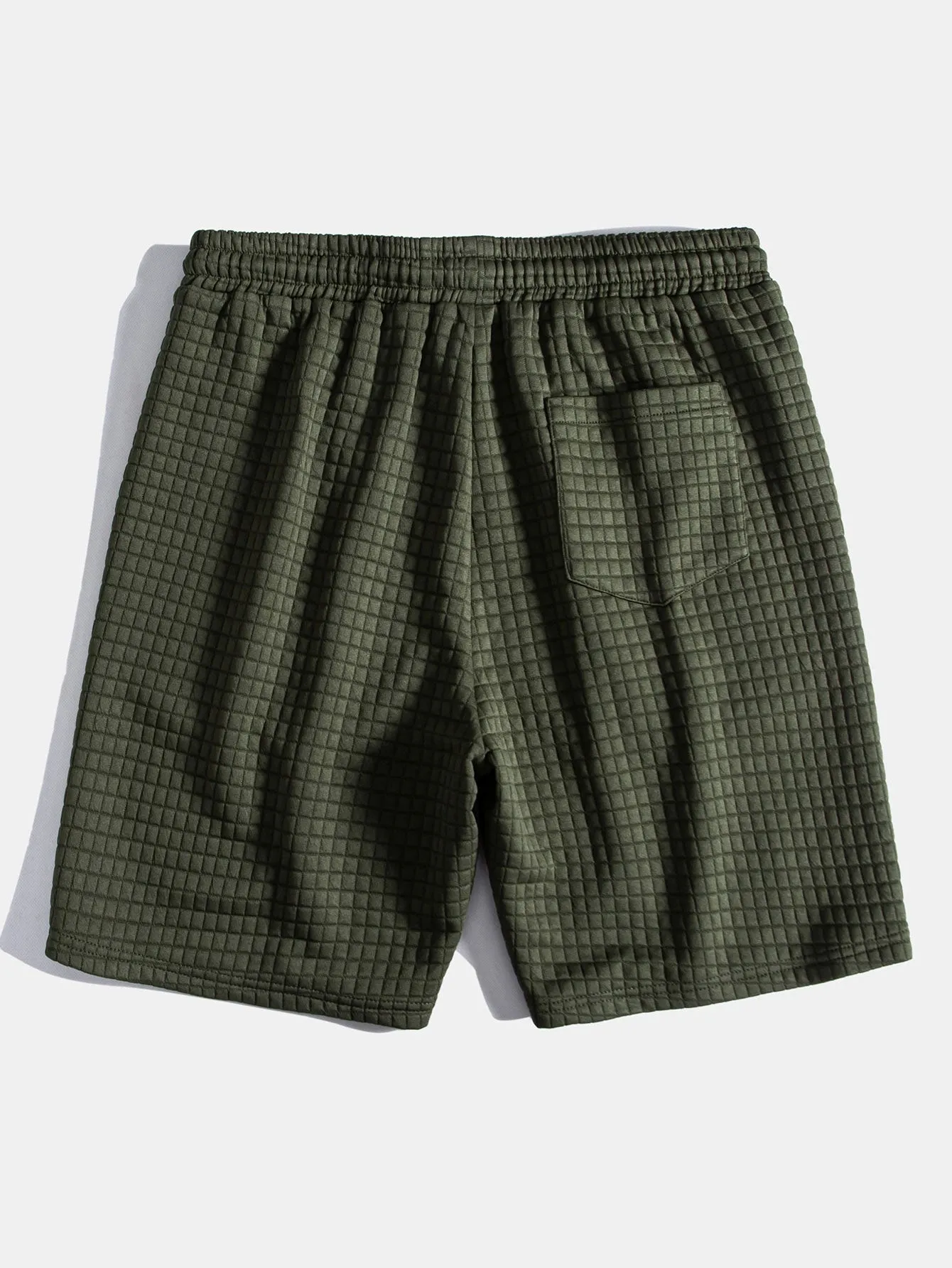 Kangaroo Pocket Waffle Hoodie T-Shirt & Shorts