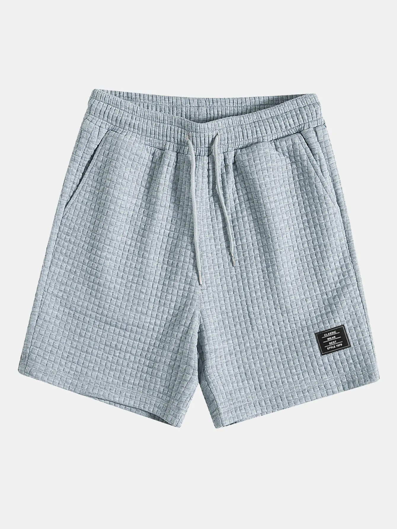Kangaroo Pocket Waffle Hoodie T-Shirt & Shorts