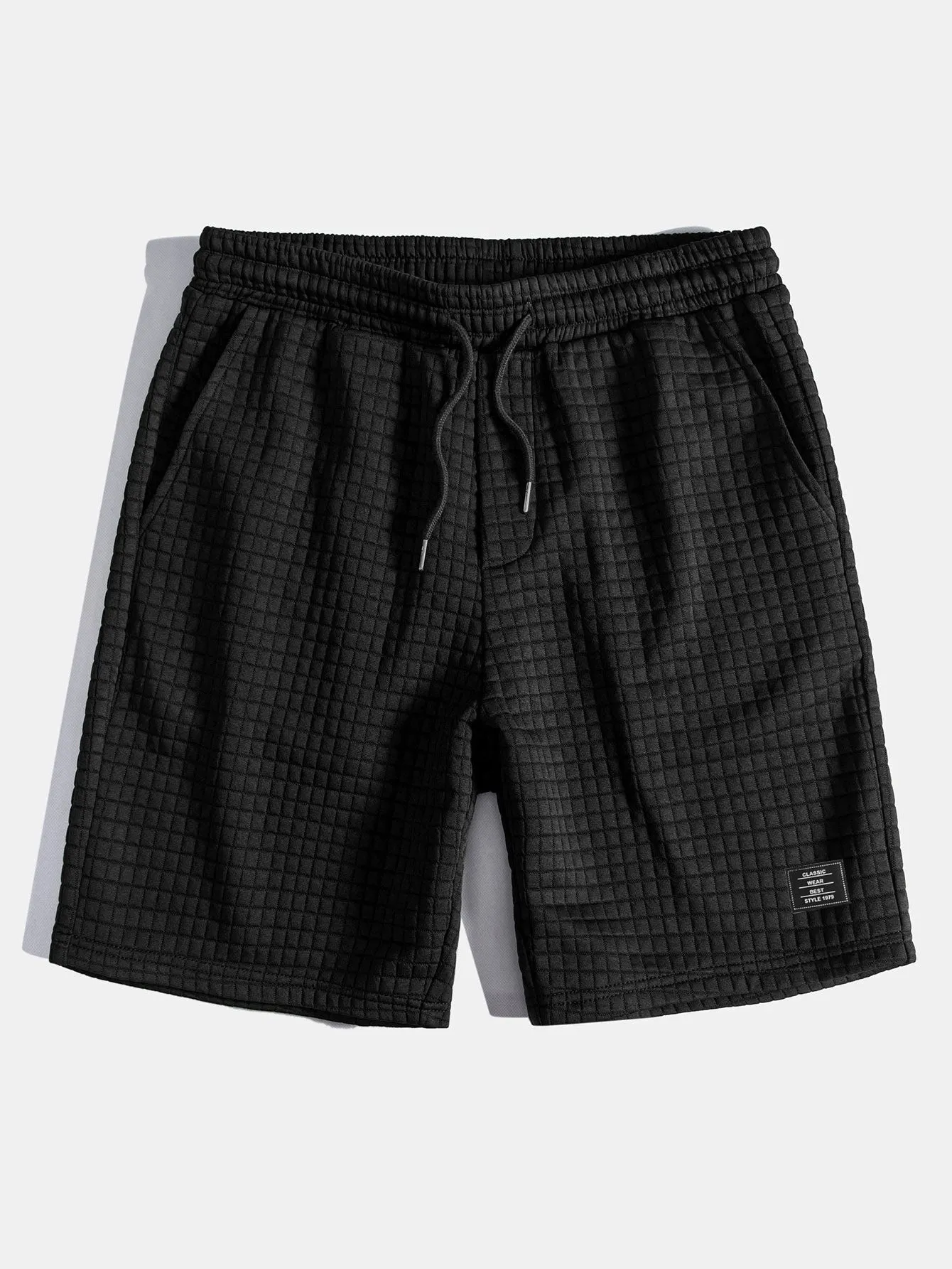 Kangaroo Pocket Waffle Hoodie T-Shirt & Shorts
