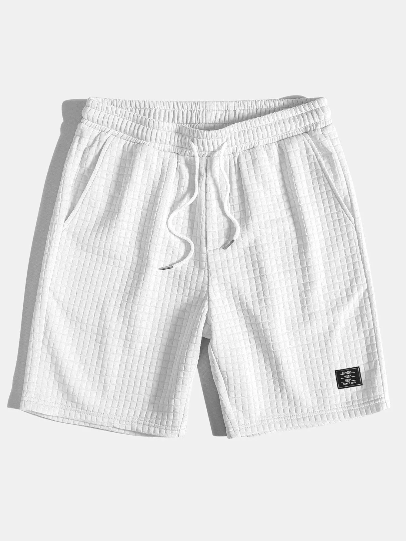 Kangaroo Pocket Waffle Hoodie T-Shirt & Shorts