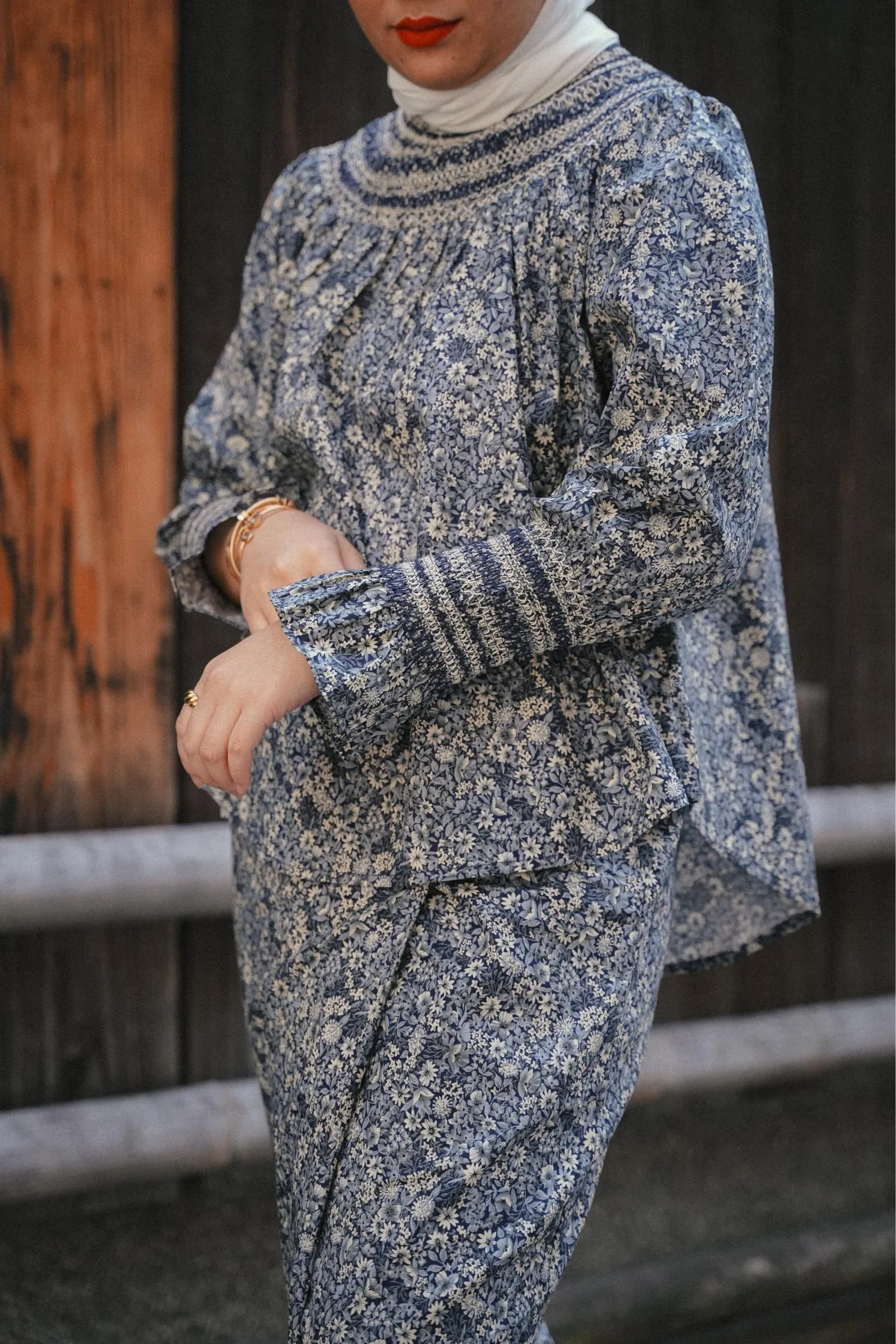KATE KURUNG IN KIMONO BLUE