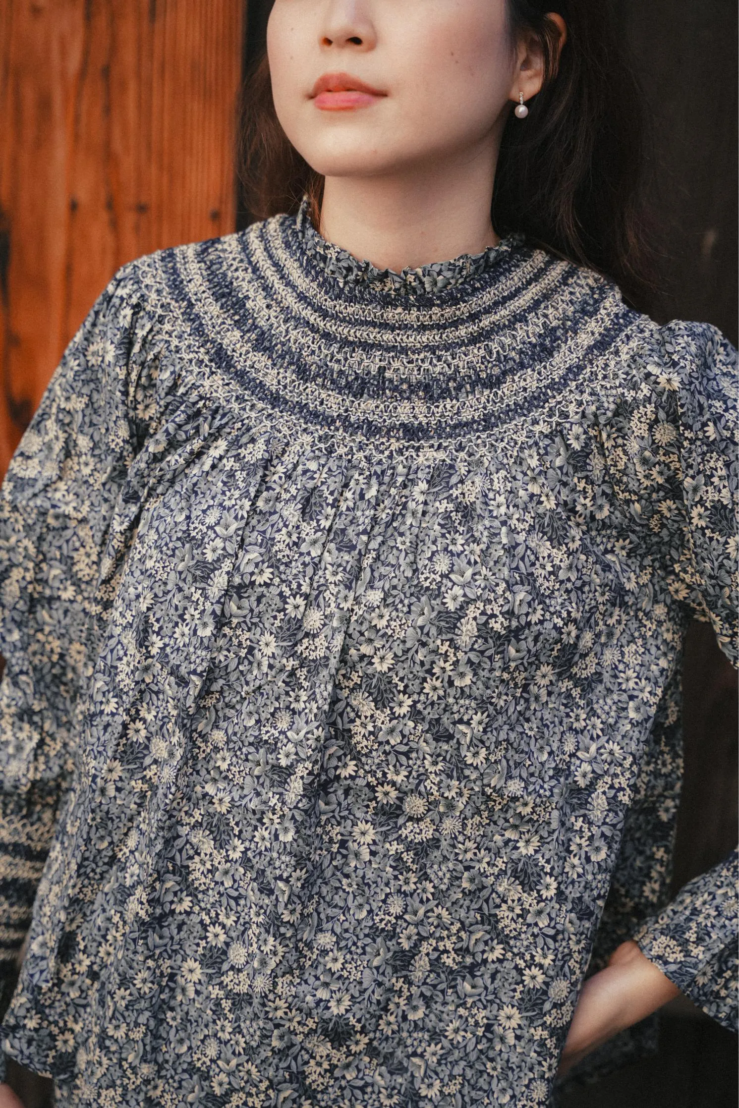 KATE KURUNG IN KIMONO BLUE