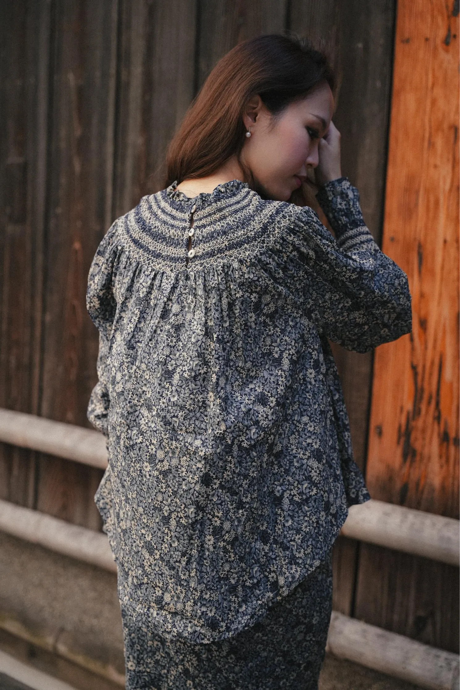 KATE KURUNG IN KIMONO BLUE