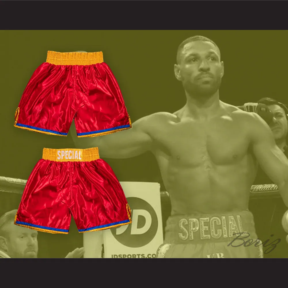 Kell 'The Special One' Brook Red Boxing Shorts