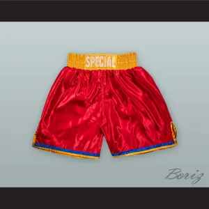 Kell 'The Special One' Brook Red Boxing Shorts