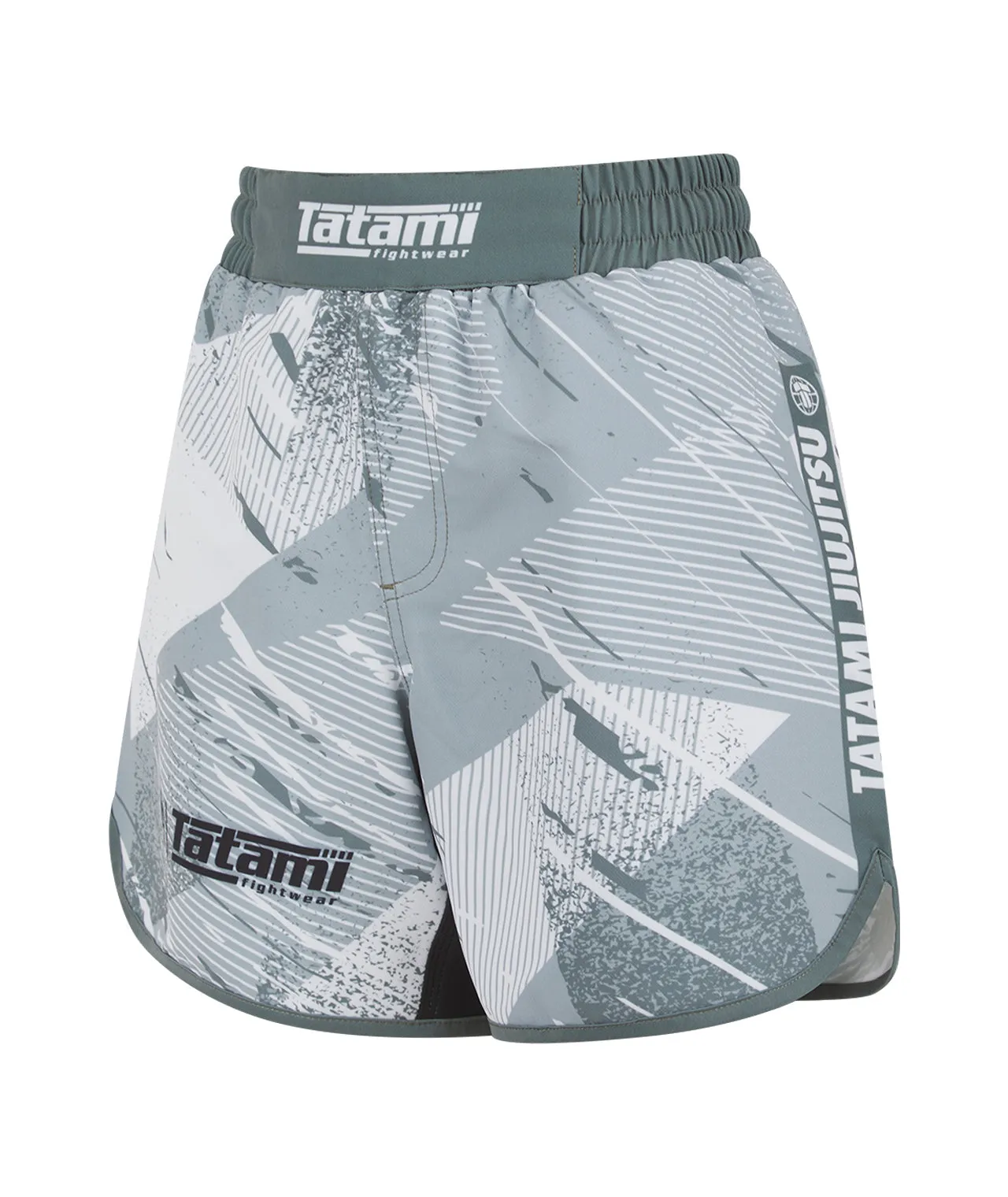 Kids Abstract Shorts - Sage