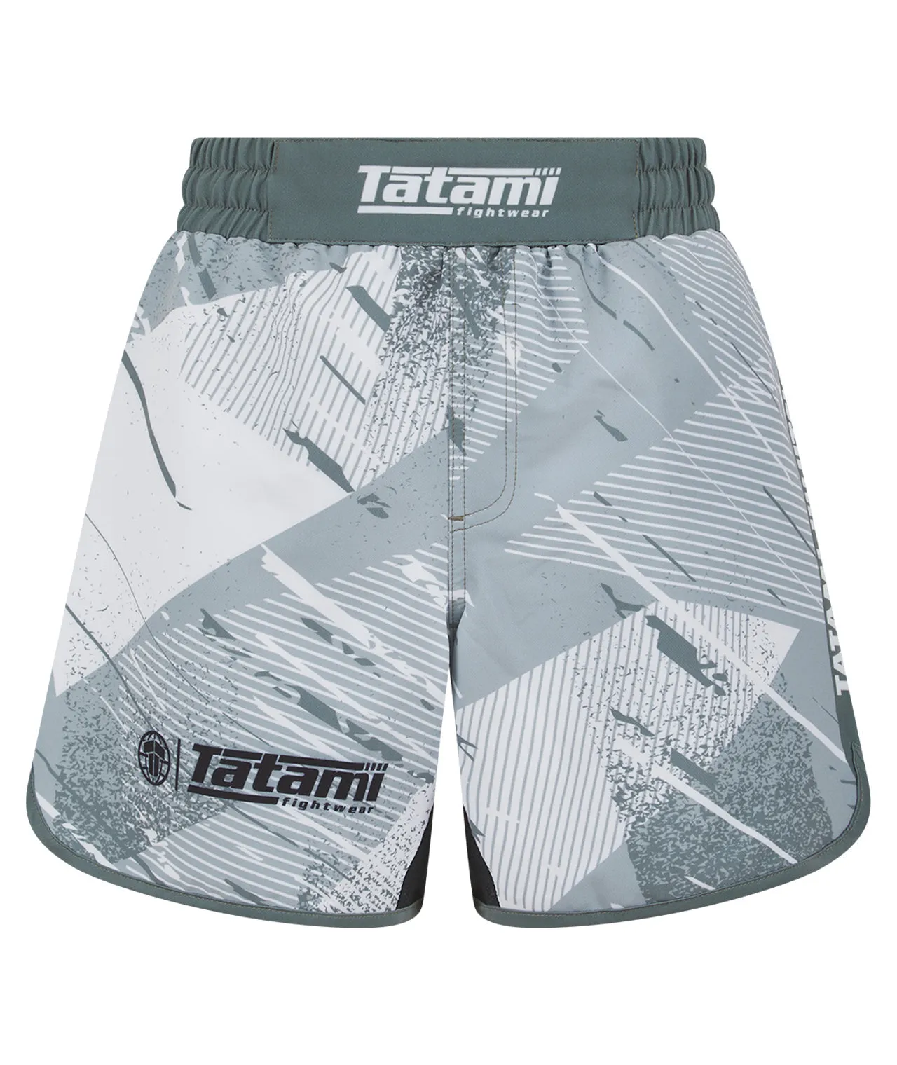 Kids Abstract Shorts - Sage