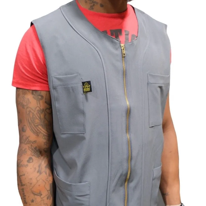 King Midas Barber Vest (Gray)