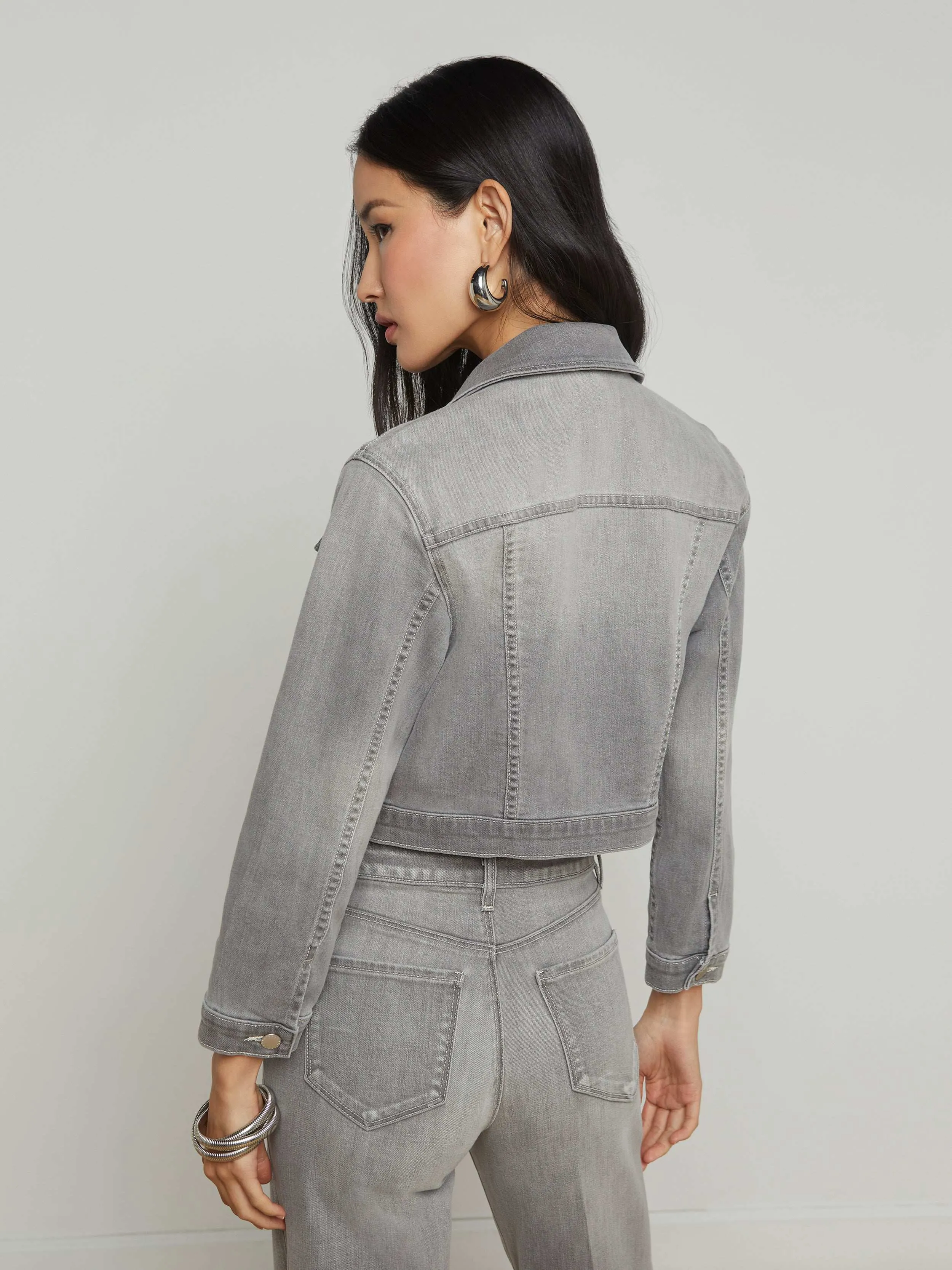 Koda Cropped Denim Jacket