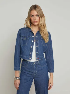 Koda Cropped Denim Jacket