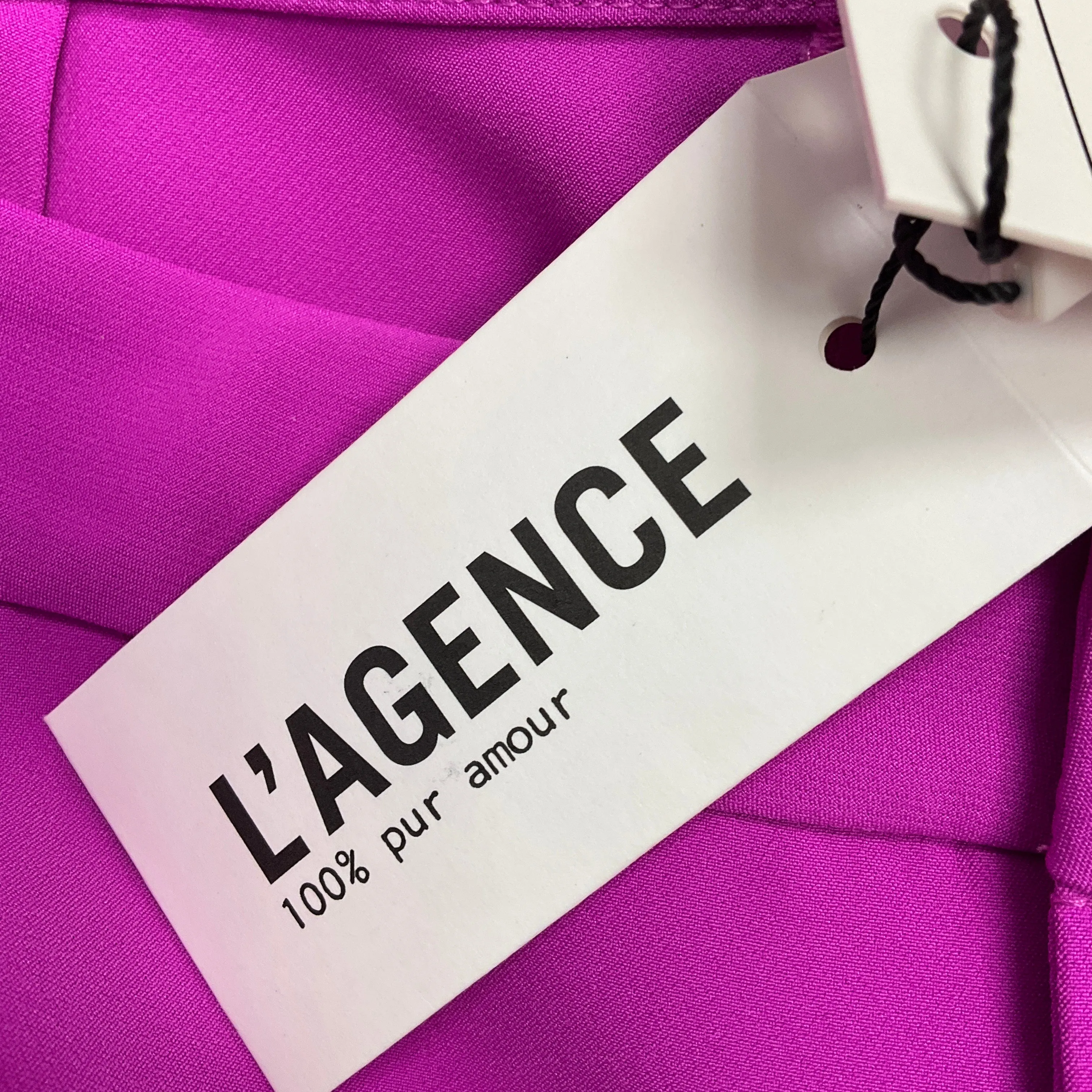 L'Agence Bright Violet Ludivine Trouser